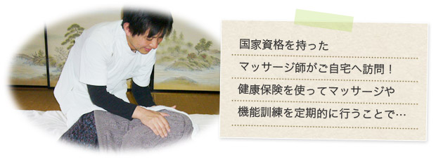 マッサージによるリハビリ運動への効果